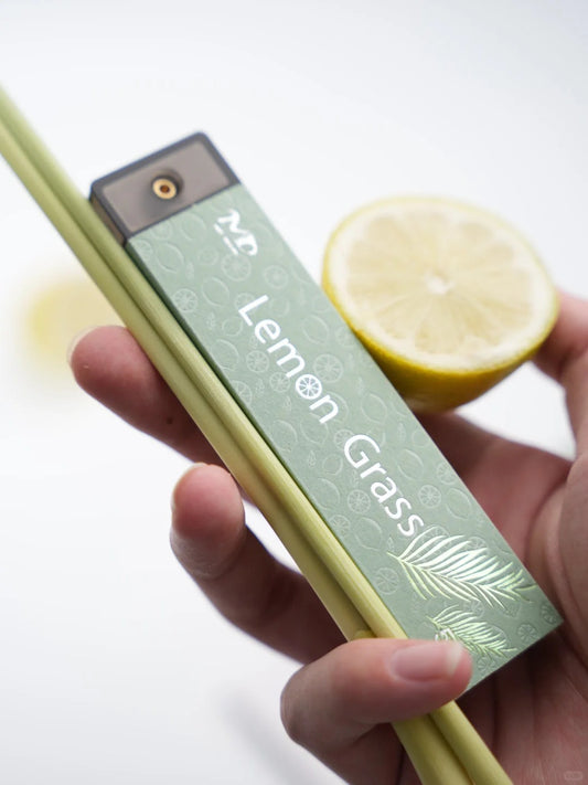 Refreshing Lemongrass Incense Sticks for Zen Clarity and Renewal